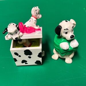 Dalmatian Figurine Set with Box